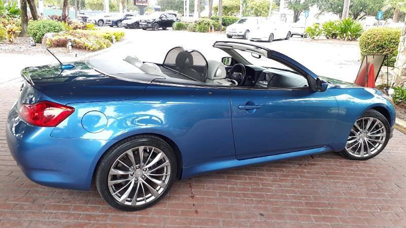 2012 INFINITI G37 Convertible for sale at Complete Auto Remarketing Specialists Inc. in Tampa, FL