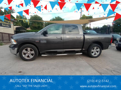 2014 RAM 1500 for sale at AUTOTEX FINANCIAL in San Antonio TX