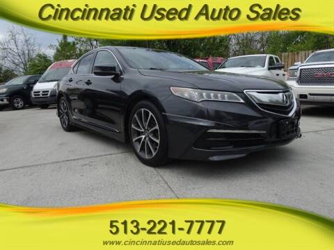 2015 Acura TLX for sale at Cincinnati Used Auto Sales in Cincinnati OH