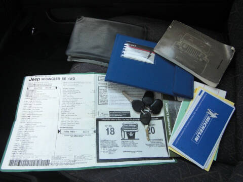 2002 Jeep Wrangler SE