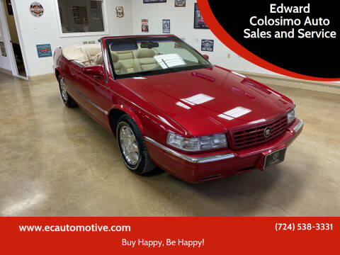 1996 Cadillac Eldorado for sale at Edward Colosimo Auto Sales and Service in Evans City PA