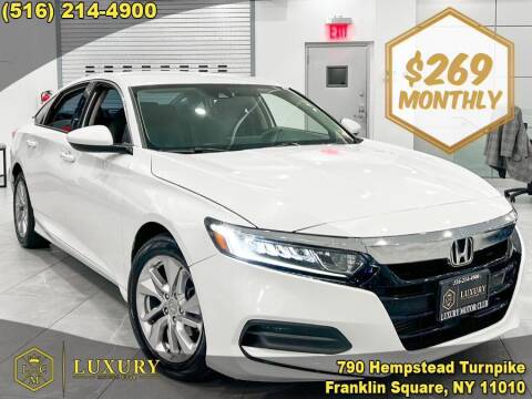 2019 Honda Accord for sale at LUXURY MOTOR CLUB in Franklin Square NY