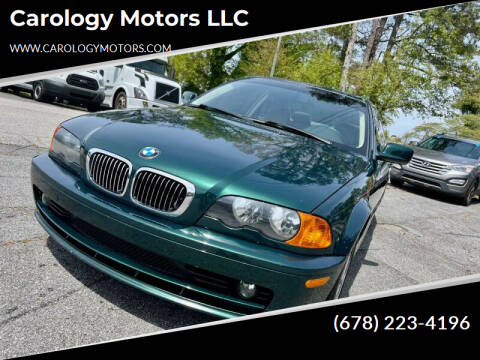 2000 BMW 3 Series for sale at Carology Motors LLC in Marietta GA