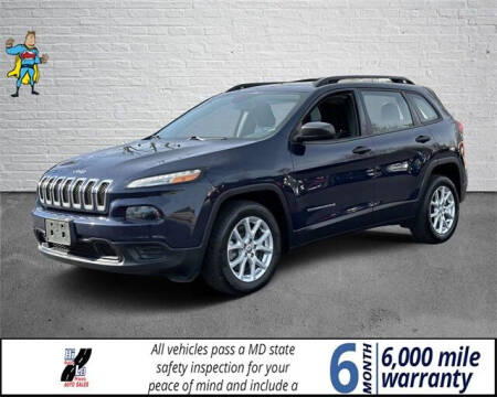 2016 Jeep Cherokee for sale at Hi-Lo Auto Sales in Frederick MD