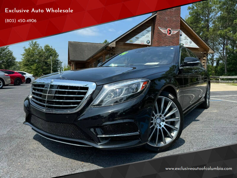 2014 Mercedes-Benz S-Class for sale at Exclusive Auto Wholesale in Columbia SC