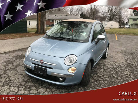 2013 FIAT 500c for sale at CARLUX in Fortville IN