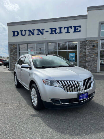 2012 Lincoln MKX for sale at Dunn-Rite Auto Group in Kilmarnock VA