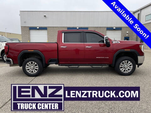 2021 GMC Sierra 2500HD for sale at LENZ TRUCK CENTER in Fond Du Lac WI