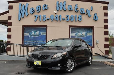2010 Toyota Corolla for sale at MEGA MOTORS in South Houston TX