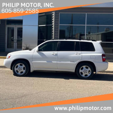 2007 Toyota Highlander for sale at Philip Motor Inc in Philip SD