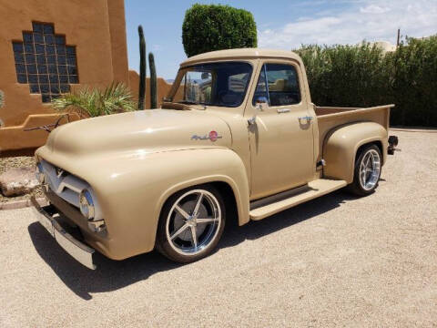 1955 Ford F-100 for sale at Classic Car Deals in Cadillac MI