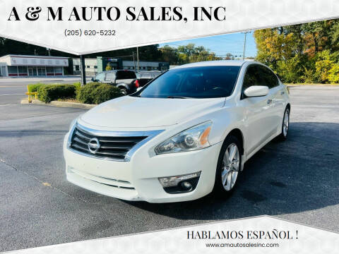 2015 Nissan Altima for sale at A & M Auto Sales, Inc in Alabaster AL
