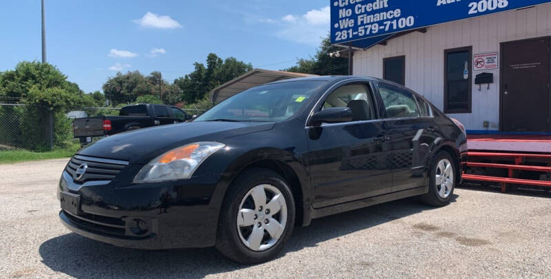 2008 Nissan Altima for sale at P & A AUTO SALES in Houston TX