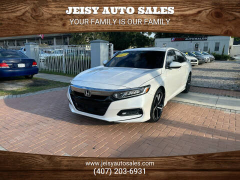 2019 Honda Accord for sale at JEISY AUTO SALES in Orlando FL