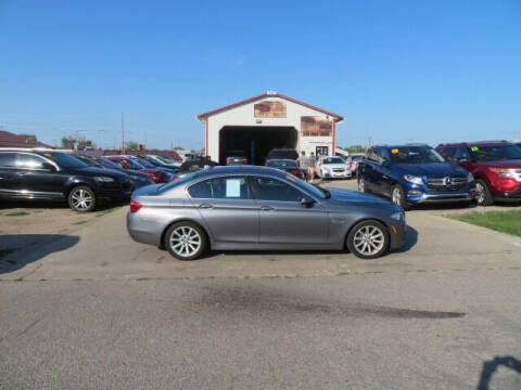2014 BMW 5 Series for sale at Jefferson St Motors in Waterloo IA