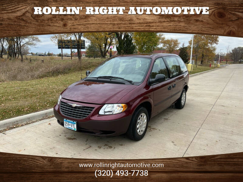 2002 Chrysler Voyager for sale at Rollin' Right Automotive in Saint Cloud MN