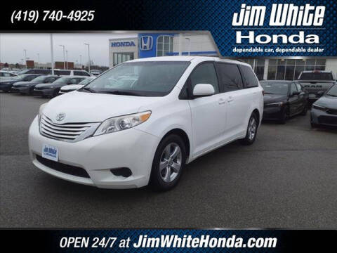 2015 Toyota Sienna for sale at The Credit Miracle Network Team at Jim White Honda in Maumee OH