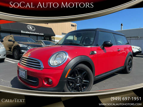 2014 MINI Clubman for sale at SoCal Auto Motors in Costa Mesa CA