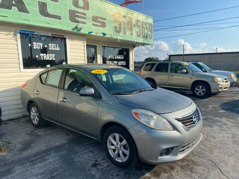 2012 Nissan Versa for sale at Jack's Auto Sales in Port Richey FL