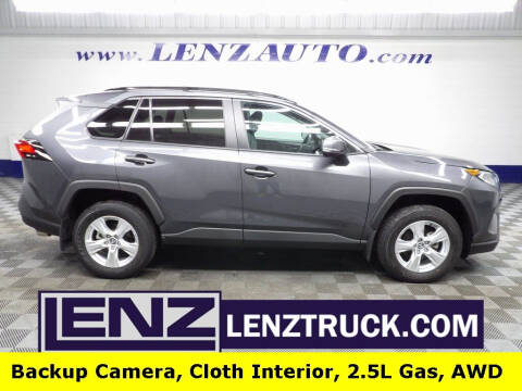 2020 Toyota RAV4 for sale at LENZ TRUCK CENTER in Fond Du Lac WI