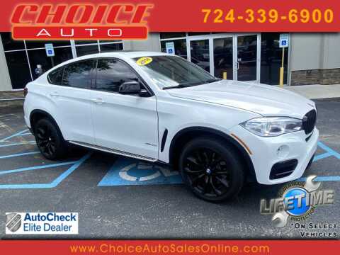 2016 BMW X6 for sale at CHOICE AUTO SALES in Murrysville PA