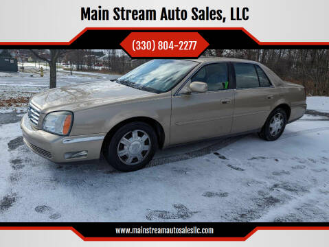 2005 Cadillac DeVille for sale at Main Stream Auto Sales, LLC in Wooster OH
