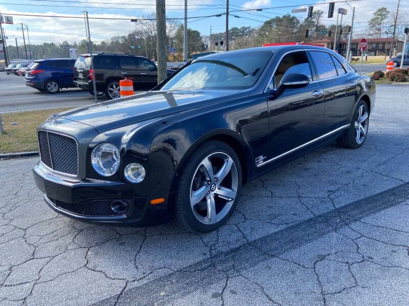 2016 Bentley Mulsanne for sale at Atlanta Fine Cars in Jonesboro GA