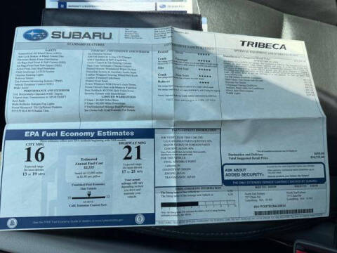2008 Subaru Tribeca Ltd. 7-Pass.