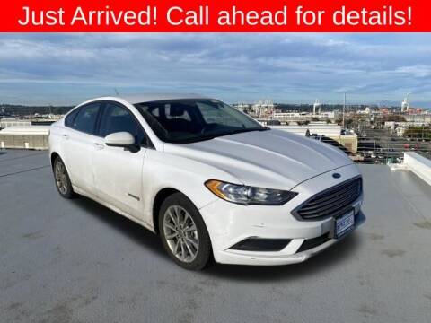 2017 Ford Fusion Hybrid for sale at Toyota of Seattle in Seattle WA