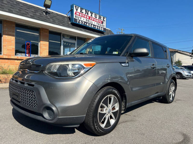 2016 Kia Soul for sale at VENTURE MOTOR SPORTS in Chesapeake VA