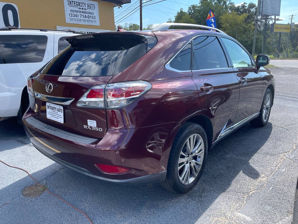 2013 Lexus RX 350 for sale at INTEGRITY AUTO in Dothan, AL