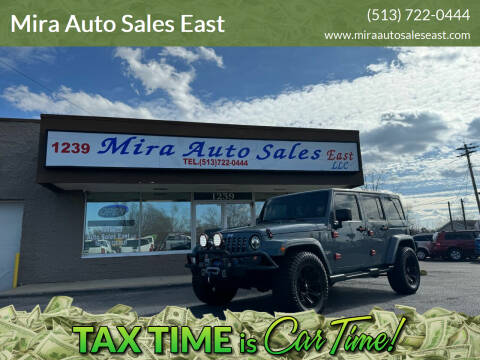 2014 Jeep Wrangler Unlimited for sale at Mira Auto Sales East in Milford OH