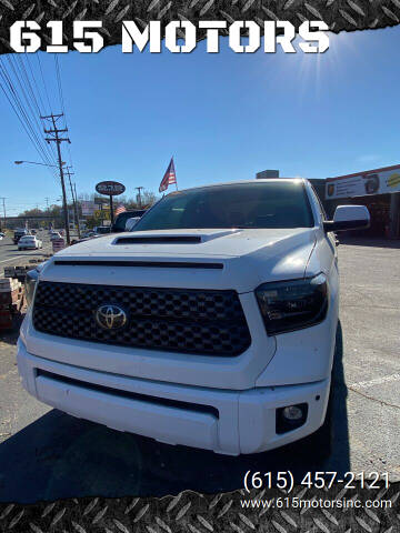 2020 Toyota Tundra for sale at 615 MOTORS in Nashville TN