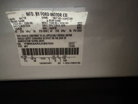 2018 Ford Explorer Police Interceptor Utility