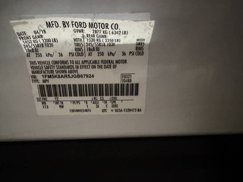 2018 Ford Explorer Police Interceptor Utility