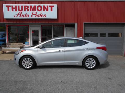 2013 Hyundai Elantra for sale at THURMONT AUTO SALES in Thurmont MD