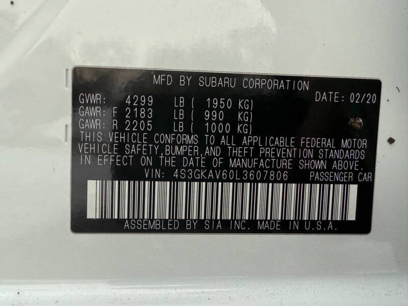 2020 Subaru Impreza Premium