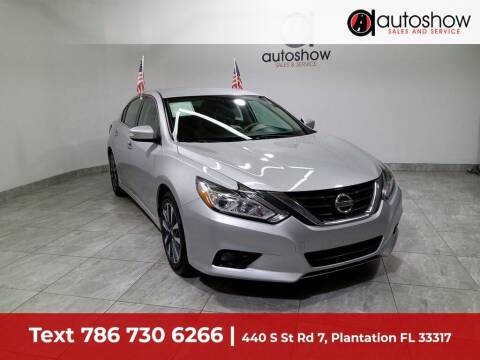2016 Nissan Altima for sale at AUTOSHOW SALES & SERVICE in Plantation FL