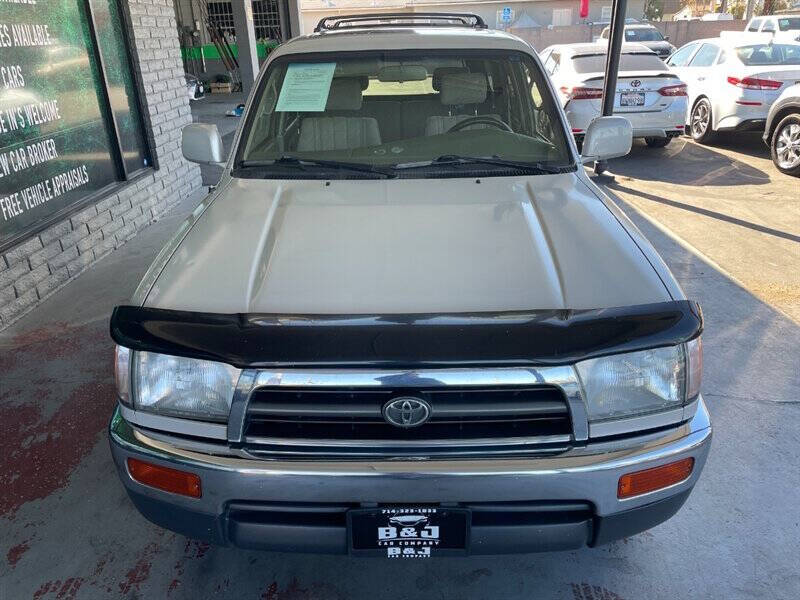 1998 Toyota 4Runner for sale at B & J Car Company in Orange, CA