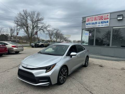 2020 Toyota Corolla for sale at United Motors LLC in Saint Francis WI