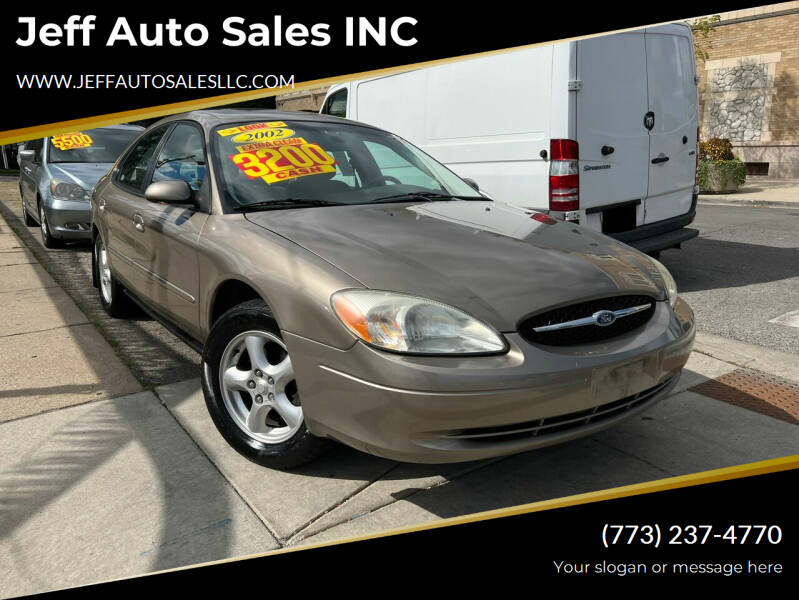 2002 Ford Taurus for sale at Jeff Auto Sales INC in Chicago IL