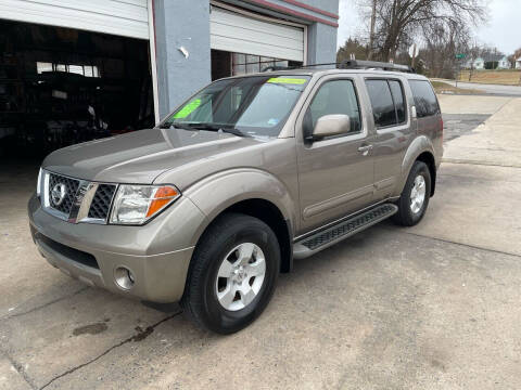 2006 Nissan Pathfinder for sale at Motley's Auto World in Danville VA