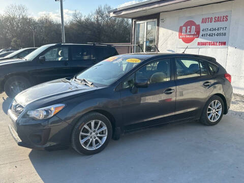 2014 Subaru Impreza for sale at R.E.D. Auto Sales LLC in Joplin MO