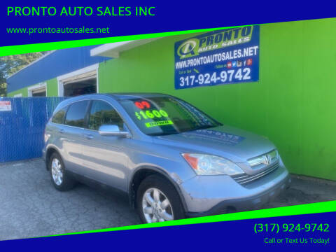 2009 Honda CR-V for sale at PRONTO AUTO SALES INC in Indianapolis IN