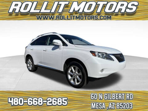 2010 Lexus RX 350 for sale at Rollit Motors in Mesa AZ