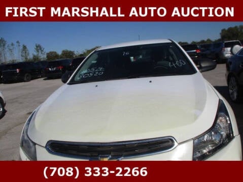 2016 Chevrolet Cruze Limited for sale at First Marshall Auto Auction in Harvey IL