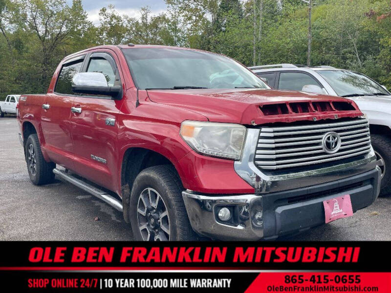 2016 Toyota Tundra for sale at Ole Ben Franklin Motors KNOXVILLE - Clinton Highway in Knoxville TN