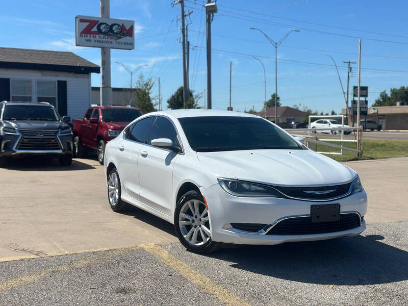 2015 Chrysler 200 for sale at Zoom Auto Sales in Oklahoma City OK