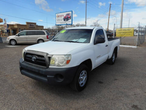 2008 Toyota Tacoma for sale at AUGE'S SALES AND SERVICE in Belen NM