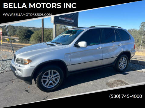 2006 BMW X5 for sale at BELLA MOTORS INC in Auburn CA